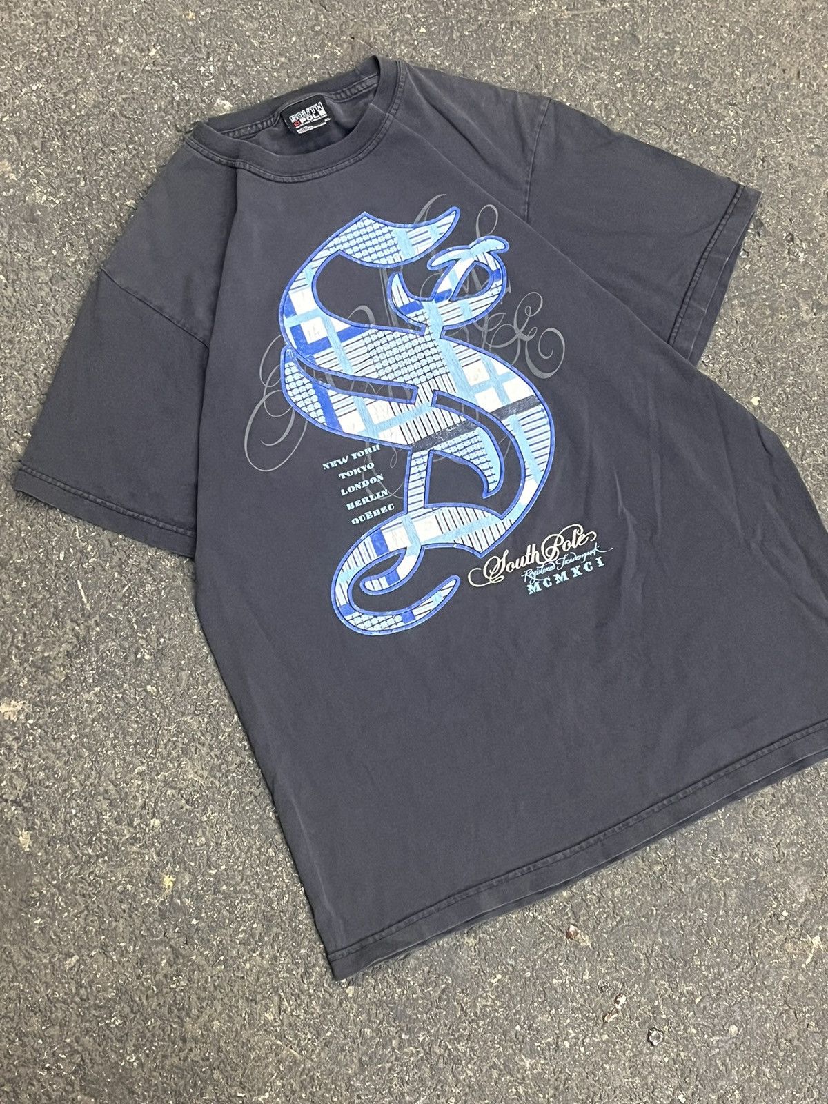 Southpole × Vintage Southpole y2k streetwear tee shirt hiphop rare skater faded Size US XL / EU 56 / 4 - 2 Thumbnail