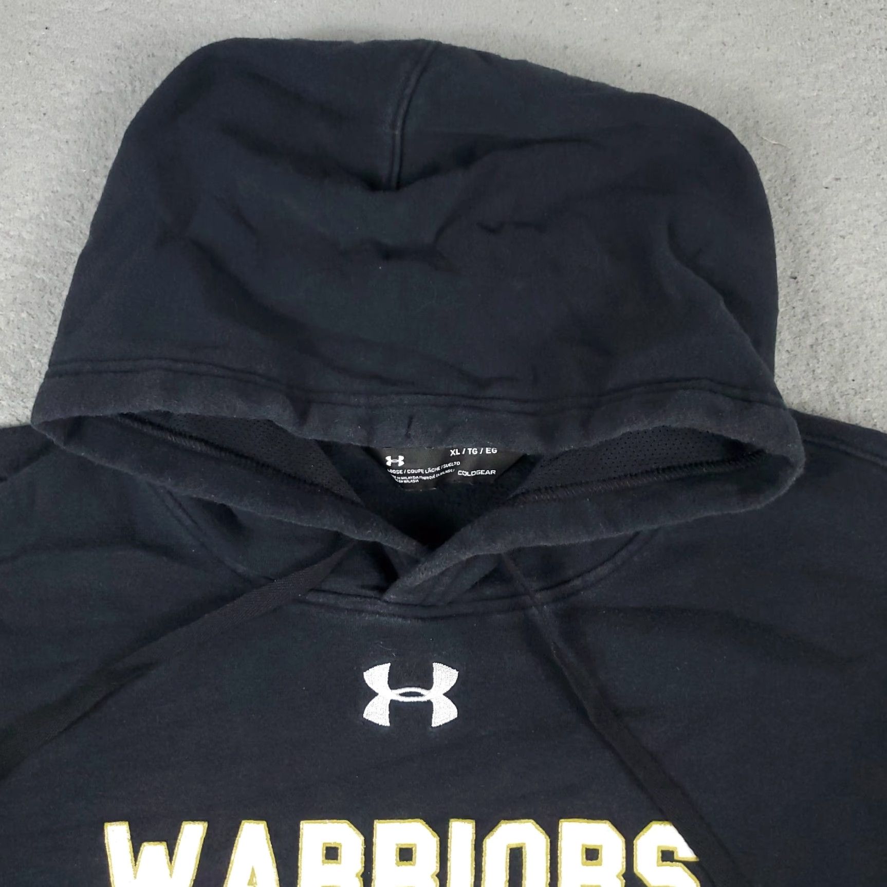 Under Armour Under Armour Hoodie Mens XL Black Pullover Sweatshirt Sweatshirt Size US XL / EU 56 / 4 - 3 Thumbnail