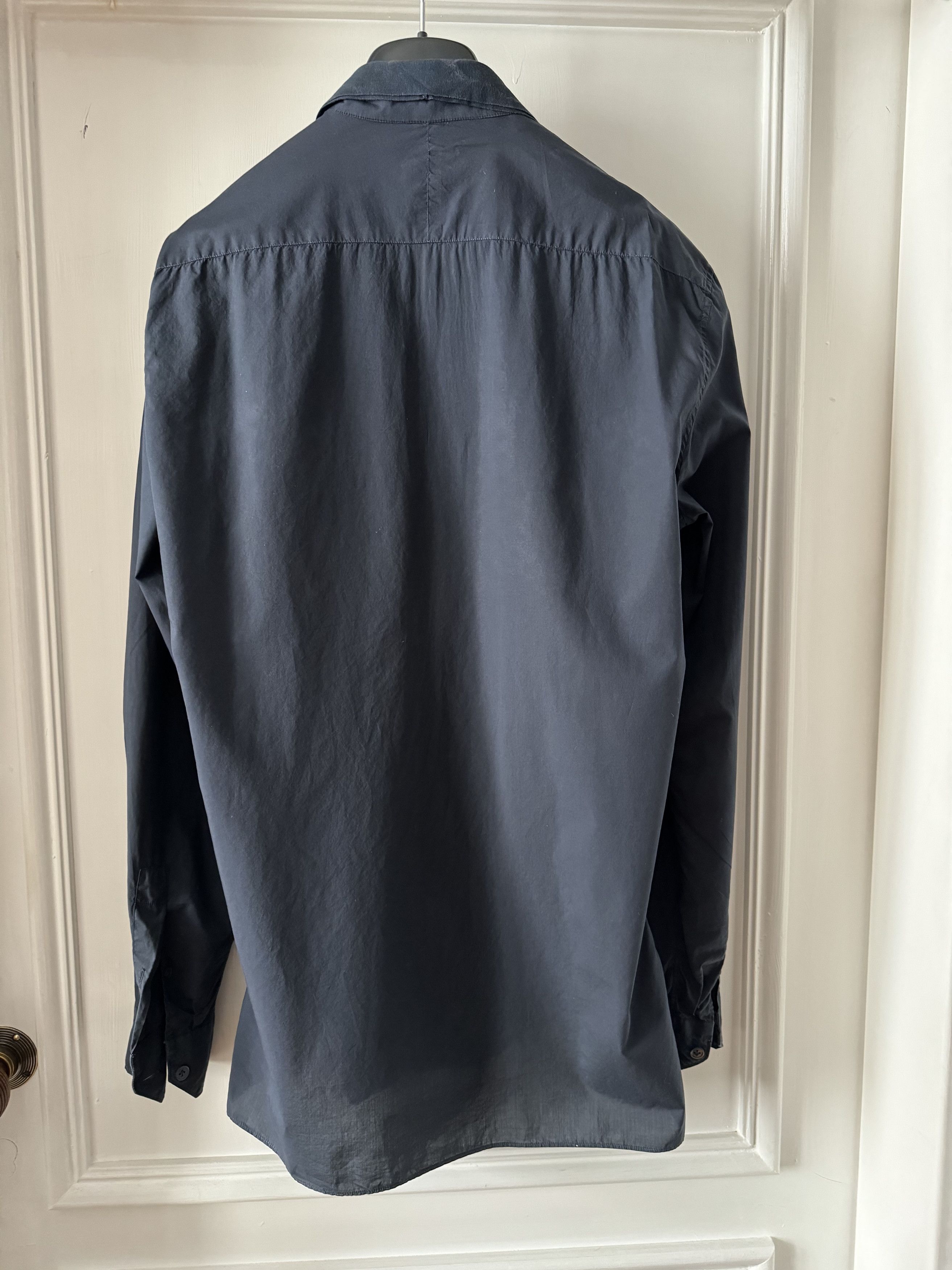 Lanvin Lanvin Shirt SIZE 38/15 Navy Size US S / EU 44-46 / 1 - 2 Thumbnail
