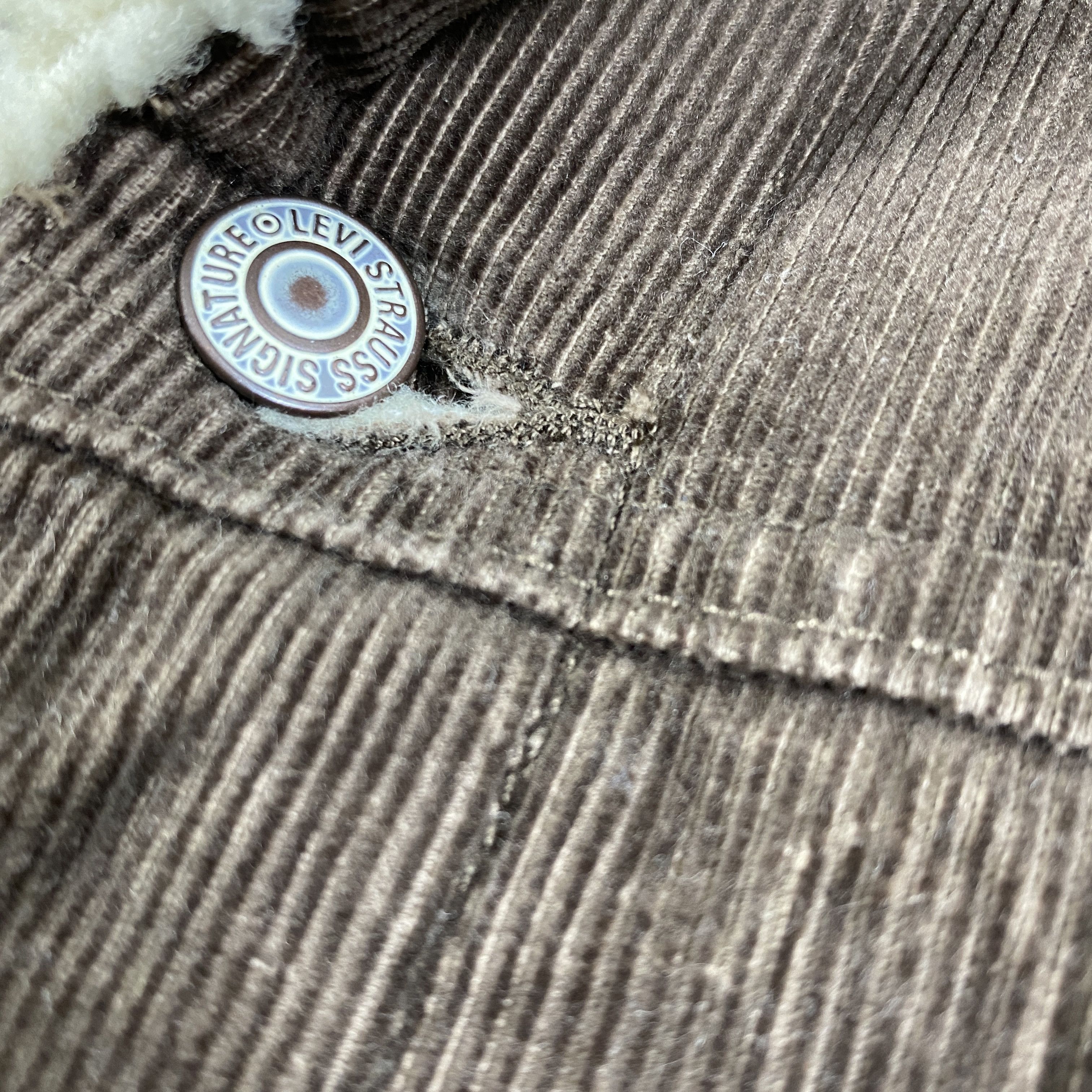 Levi's Vintage Levis Strauss Corduroy Sherpa Jacket -J113 Size US M / EU 48-50 / 2 - 12 Thumbnail