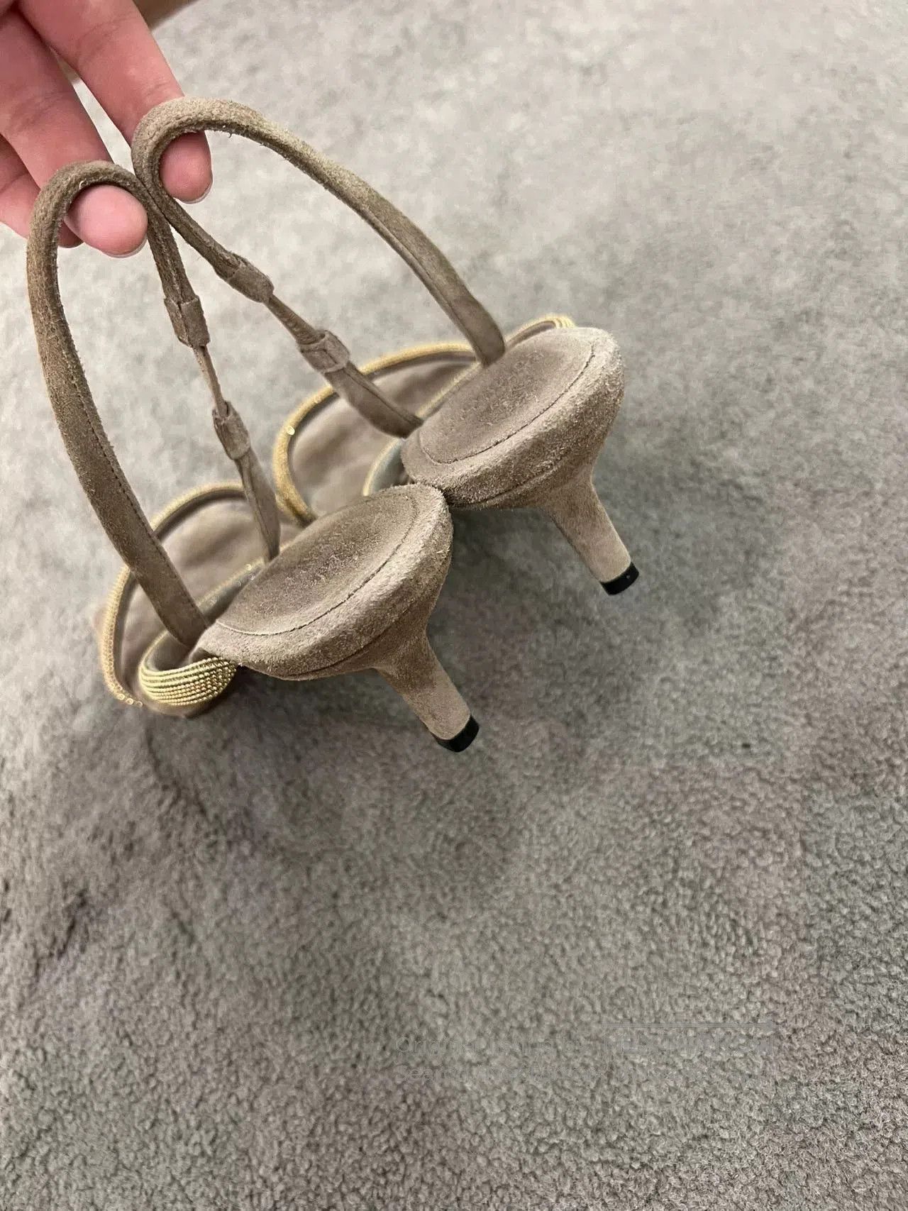Brunello Cucinelli Brunello Cucinelli Square Toe Sandals. Size US 5.5 / IT 35.5 - 7 Thumbnail