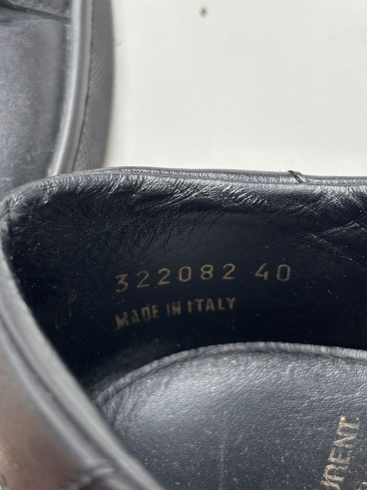 Saint Laurent Paris Hedi Slimane era Stud Court Classic Sneakers Size US 8 / EU 41 - 7 Thumbnail