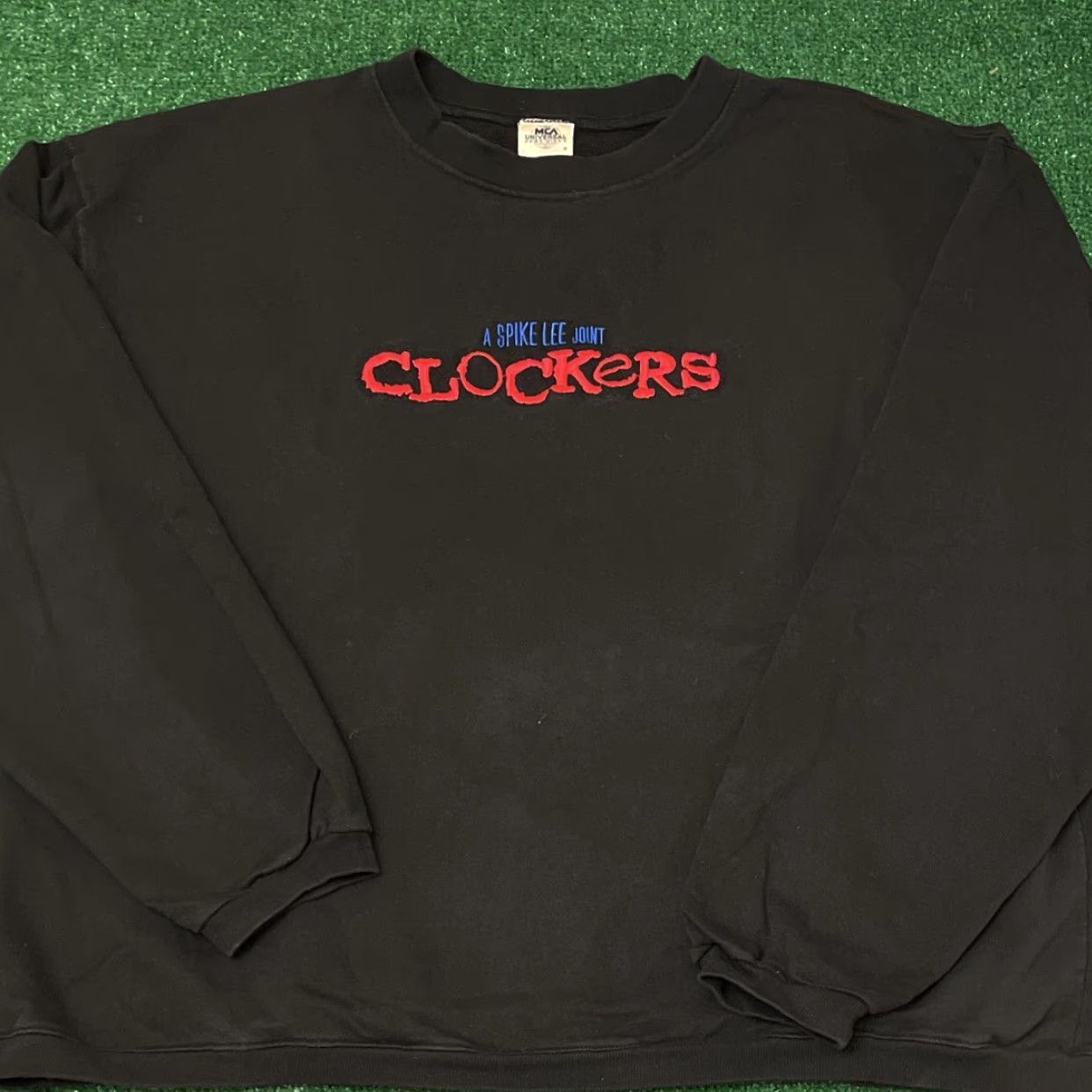 Lee VINTAGE Spike Lee Clockers Movie Promo 1995 Shirt Mens XL Long Sleeve Black 90s Mens Size US XL / EU 56 / 4 - 3 Thumbnail