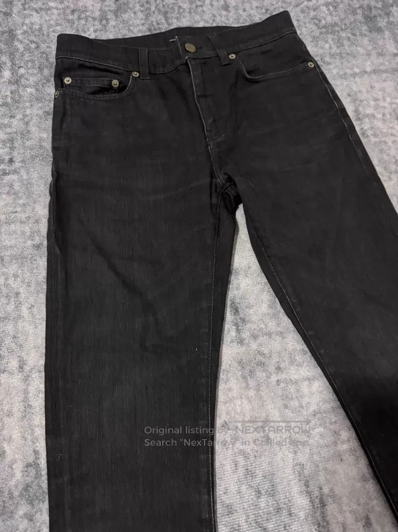 Saint Laurent Paris Saint Laurent Paris Distressed Fringe Hem Raw Edge Denim J Size US 29 - 3 Thumbnail
