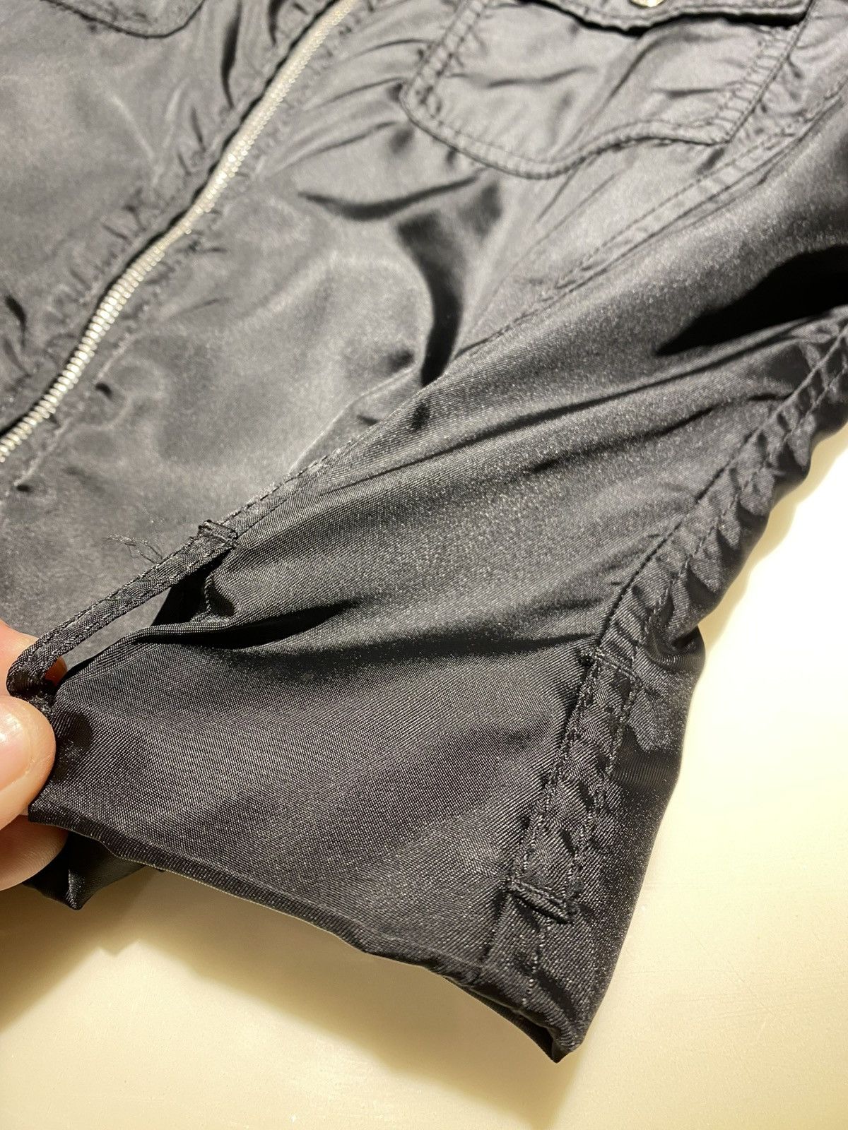 Prada PRADA Nylon Leather Bomber Size M / US 6-8 / IT 42-44 - 13 Thumbnail
