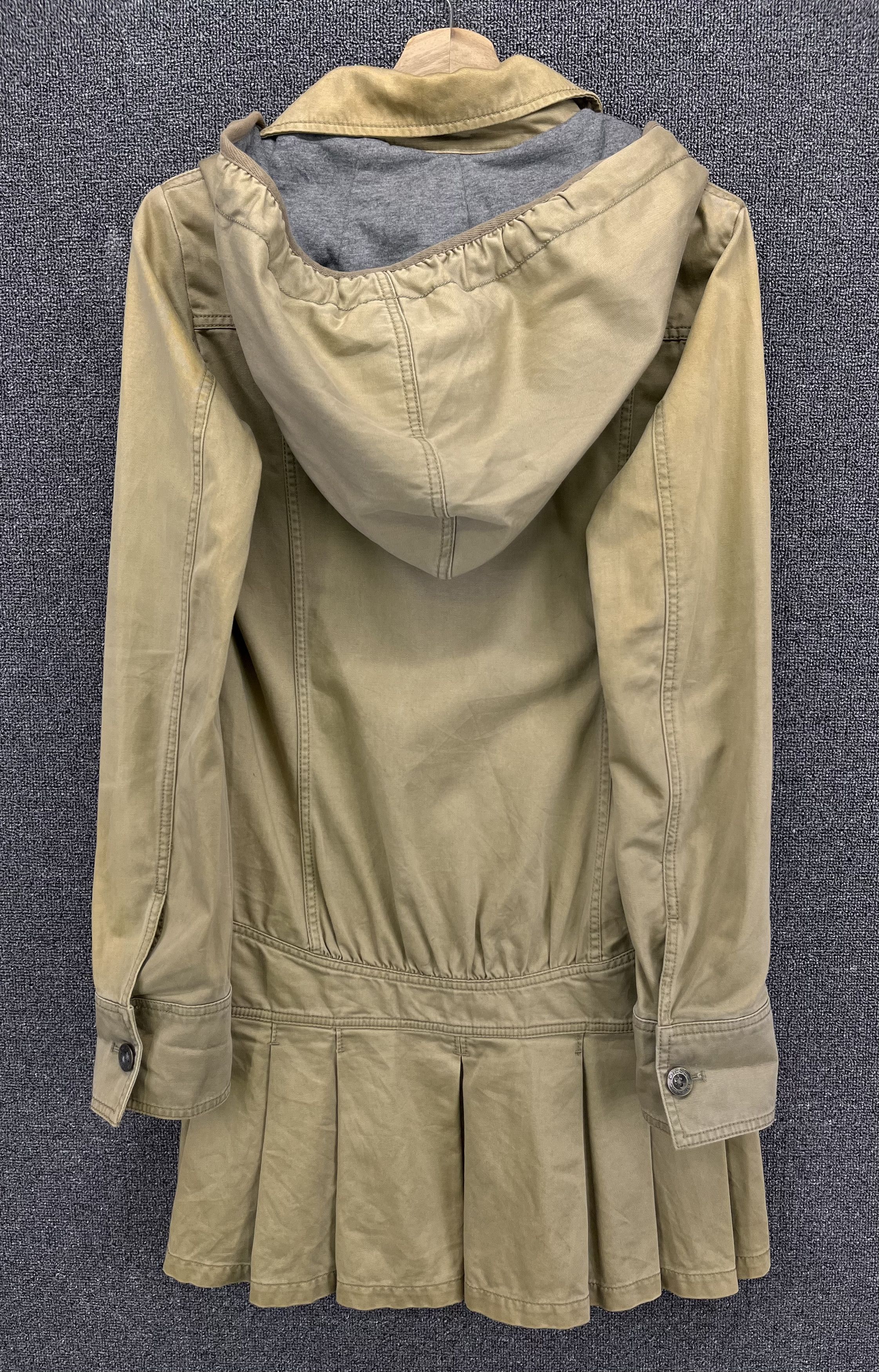 Diesel Vintage Diesel Hoodie Rare Punk Style Long Jacket Size M / US 6-8 / IT 42-44 - 13 Thumbnail