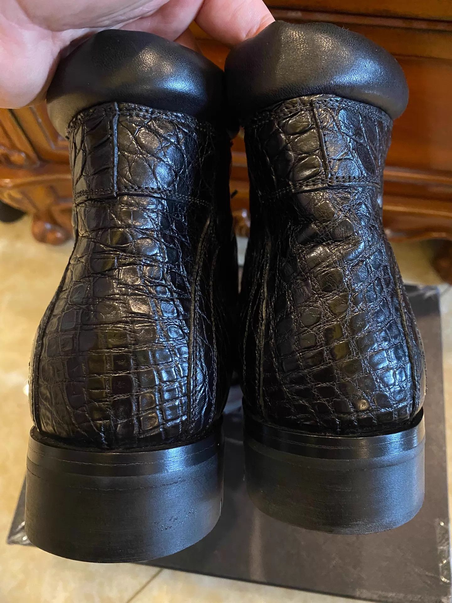 Prada PRADA eel-skin Mountaineering Boots US 9 Size US 9 / EU 42 - 5 Thumbnail