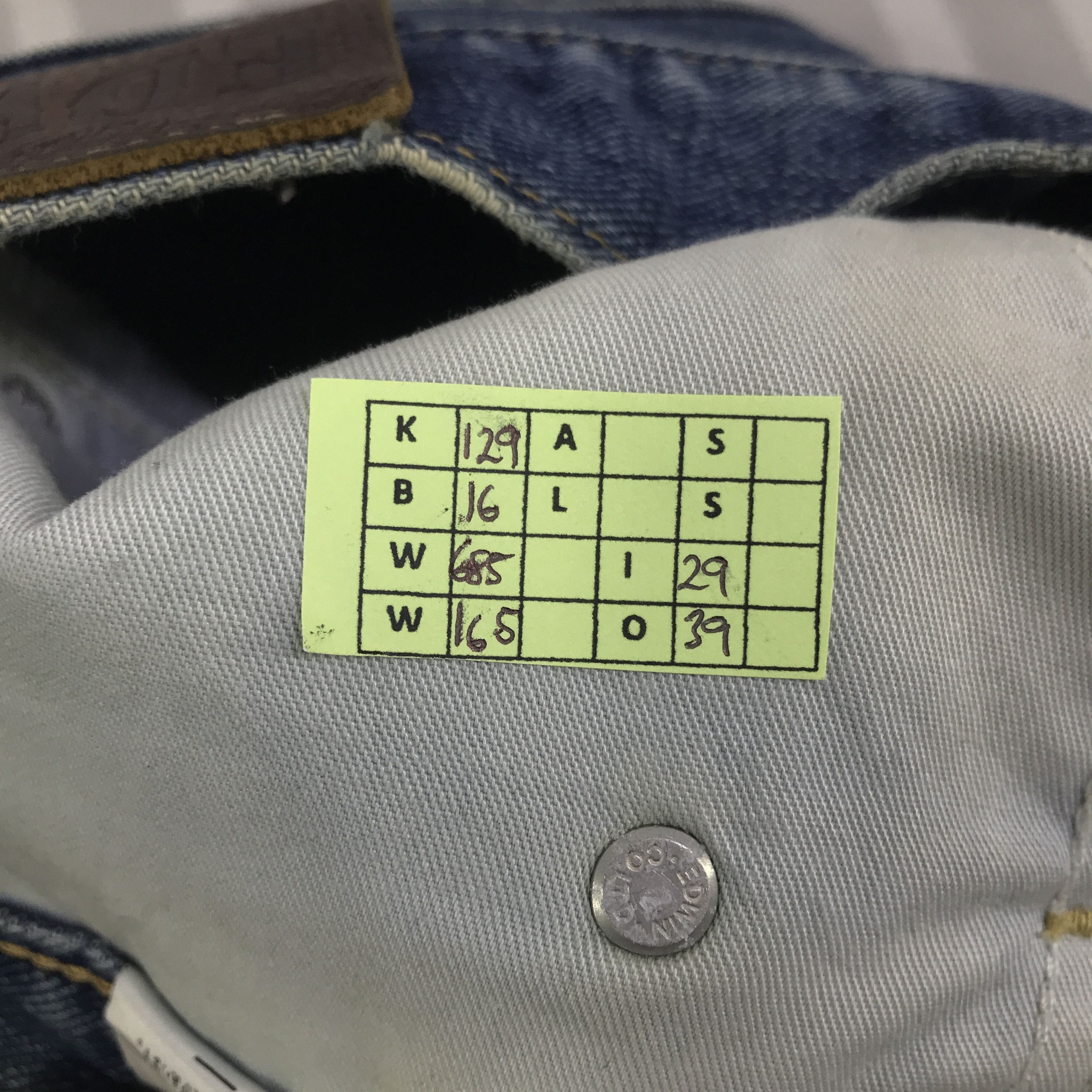 Edwin Vintage Edwin japan distressed denim Jeans pants K129B16 Size US 32 / EU 48 - 19 Thumbnail