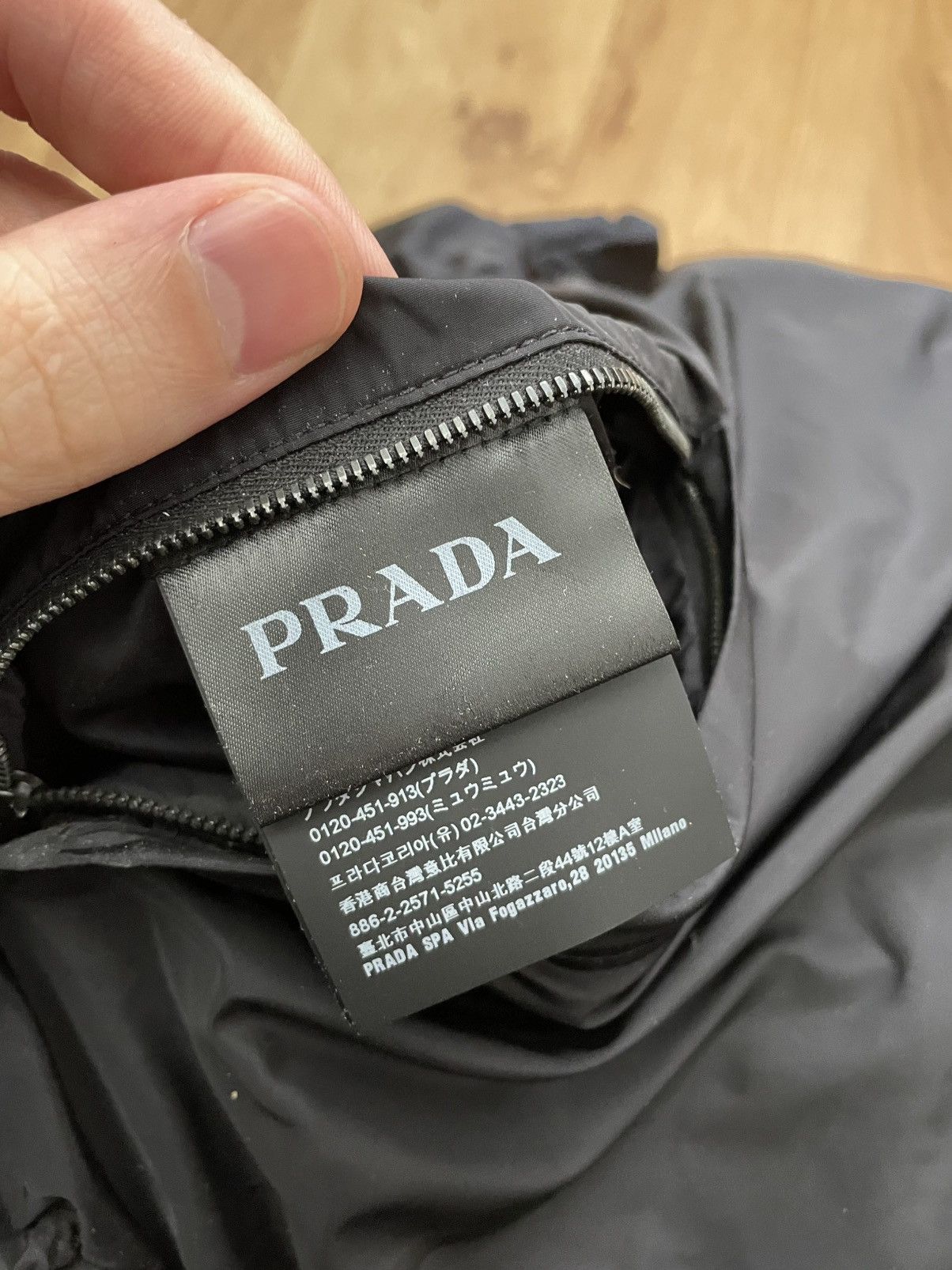 Prada Prada reversible leather/ nylon jacket Size US L / EU 52-54 / 3 - 16 Thumbnail