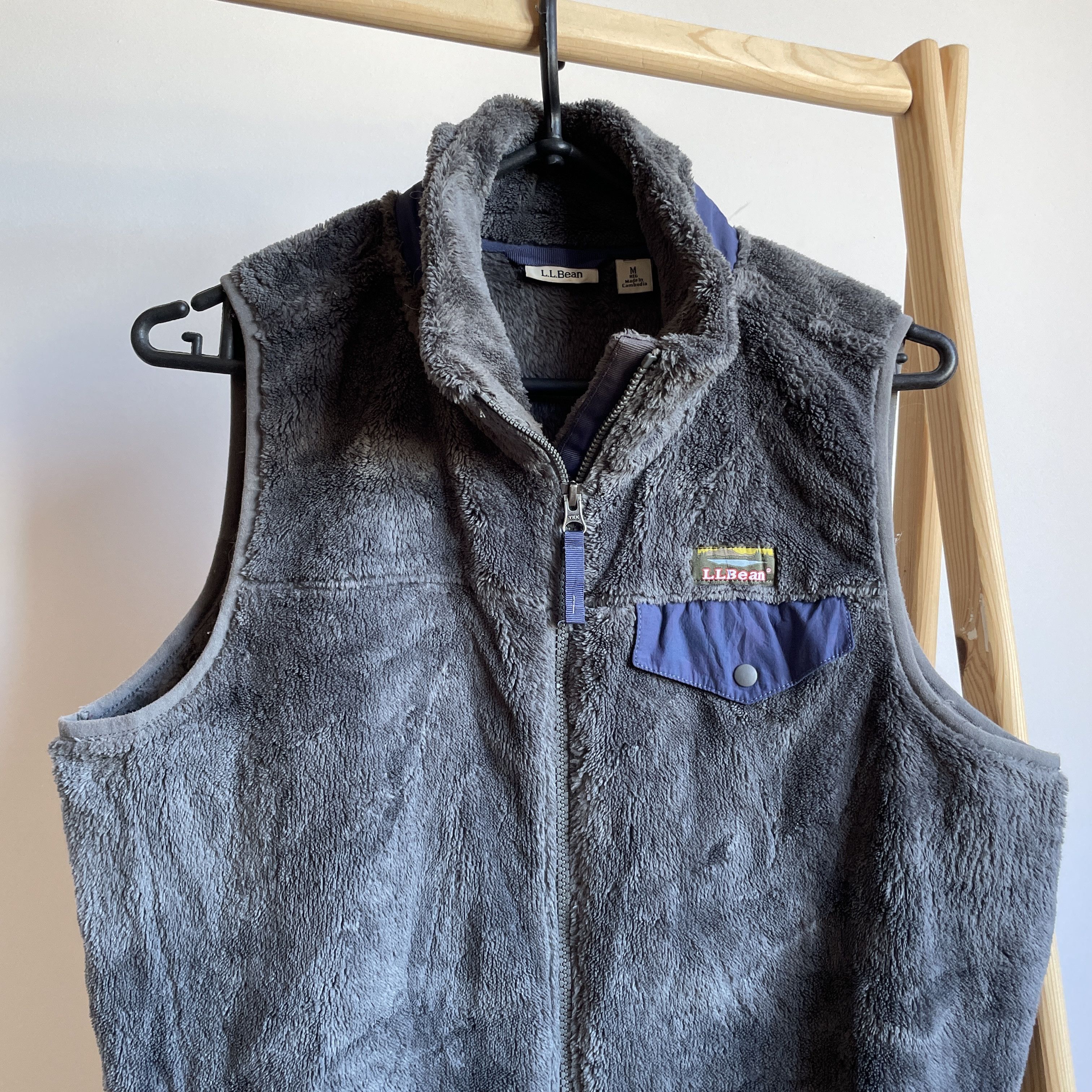 L.L. Bean L.L. Bean Womens Hi-Pile Fleece Vest Size M Size M / US 6-8 / IT 42-44 - 3 Thumbnail