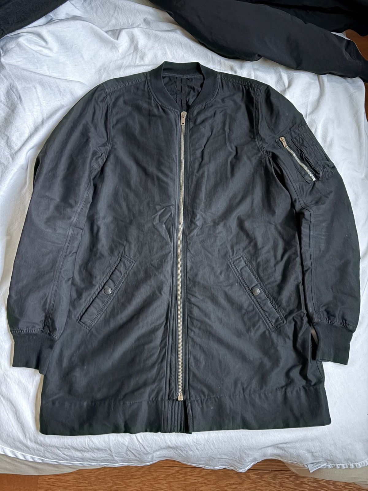 Rick Owens Rick Owens Drkshdw Lightweight Bomber Size US M / EU 48-50 / 2 - 18 Thumbnail
