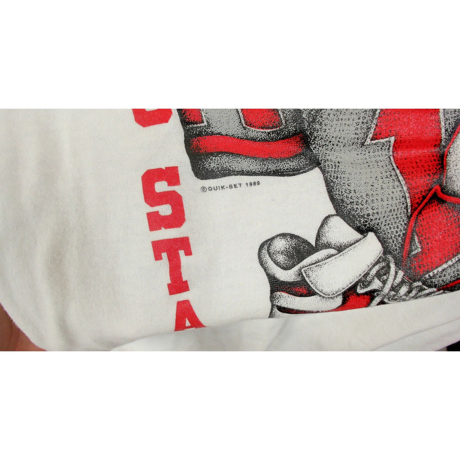 Vintage Vintage 1989 Ohio State Buckeyes Single Stitch Tee Size US S / EU 44-46 / 1 - 8 Thumbnail