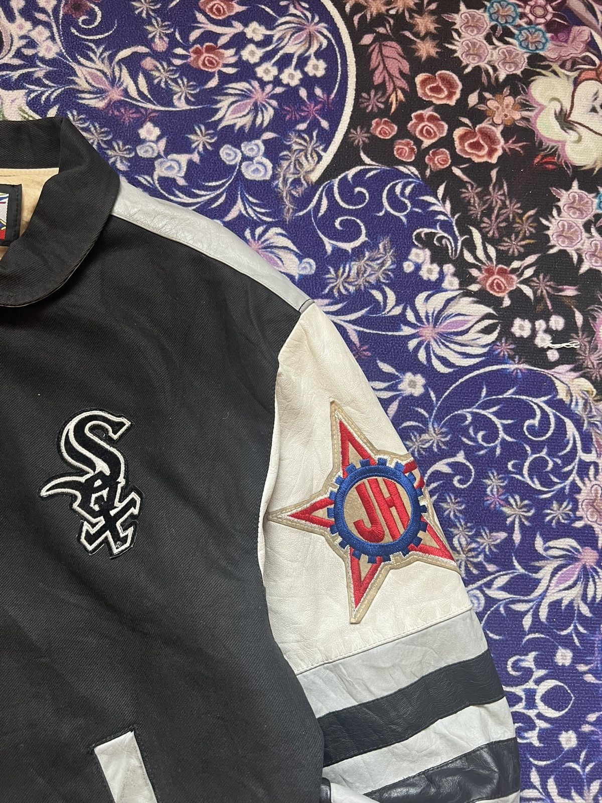 Jeff Hamilton Vintage 90s Jeff Hamilton Chicago White Sox MLB Leather Size US M / EU 48-50 / 2 - 7 Thumbnail