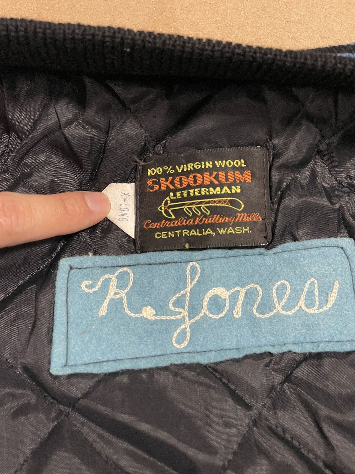 Whitesville Vintage Varsity Jacket w/ patches Skookum Whitesville Size US XL / EU 56 / 4 - 8 Thumbnail