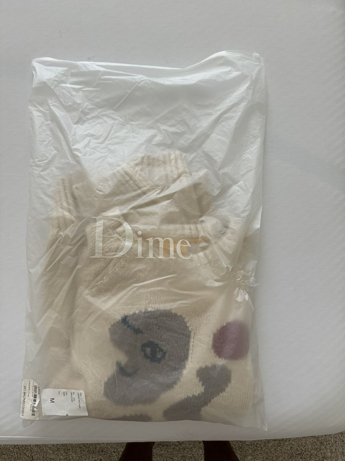 Dime Dime Letterman Knit Sweater Size US M / EU 48-50 / 2 - 1 Thumbnail
