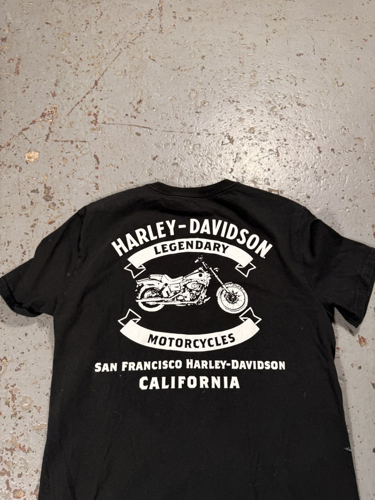 Harley Davidson Harley Davidson San Francisco Flaming Motorcycle Tee Size US M / EU 48-50 / 2 - 4 Thumbnail