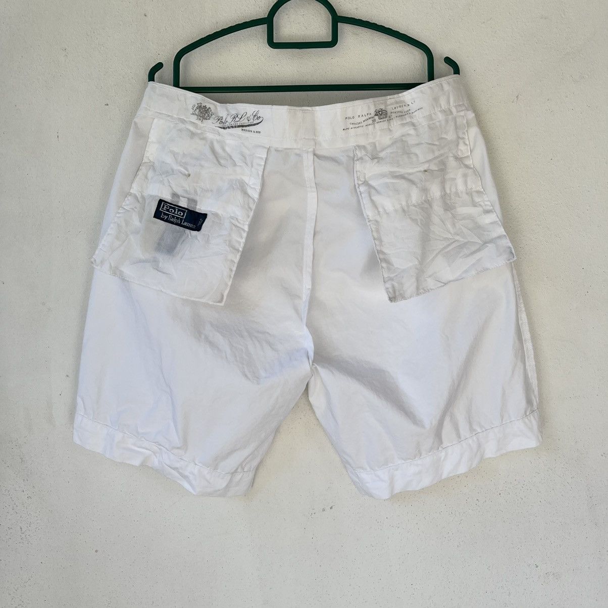 Polo Ralph Lauren Polo Ralph Lauren White Cotton Shorts – Slim Fit Size US 34 / EU 50 - 12 Thumbnail