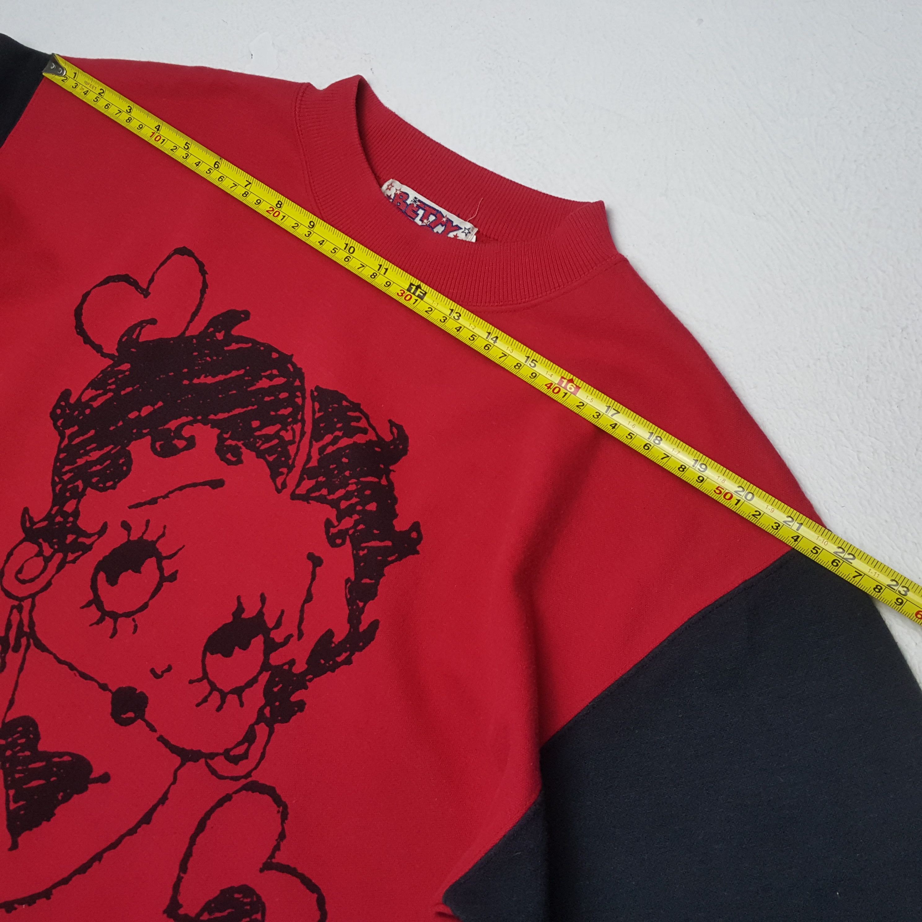 Cartoon Network × Vintage BETTY BOOP Cartoon Character Vintage Sweatshirt Size US M / EU 48-50 / 2 - 4 Thumbnail