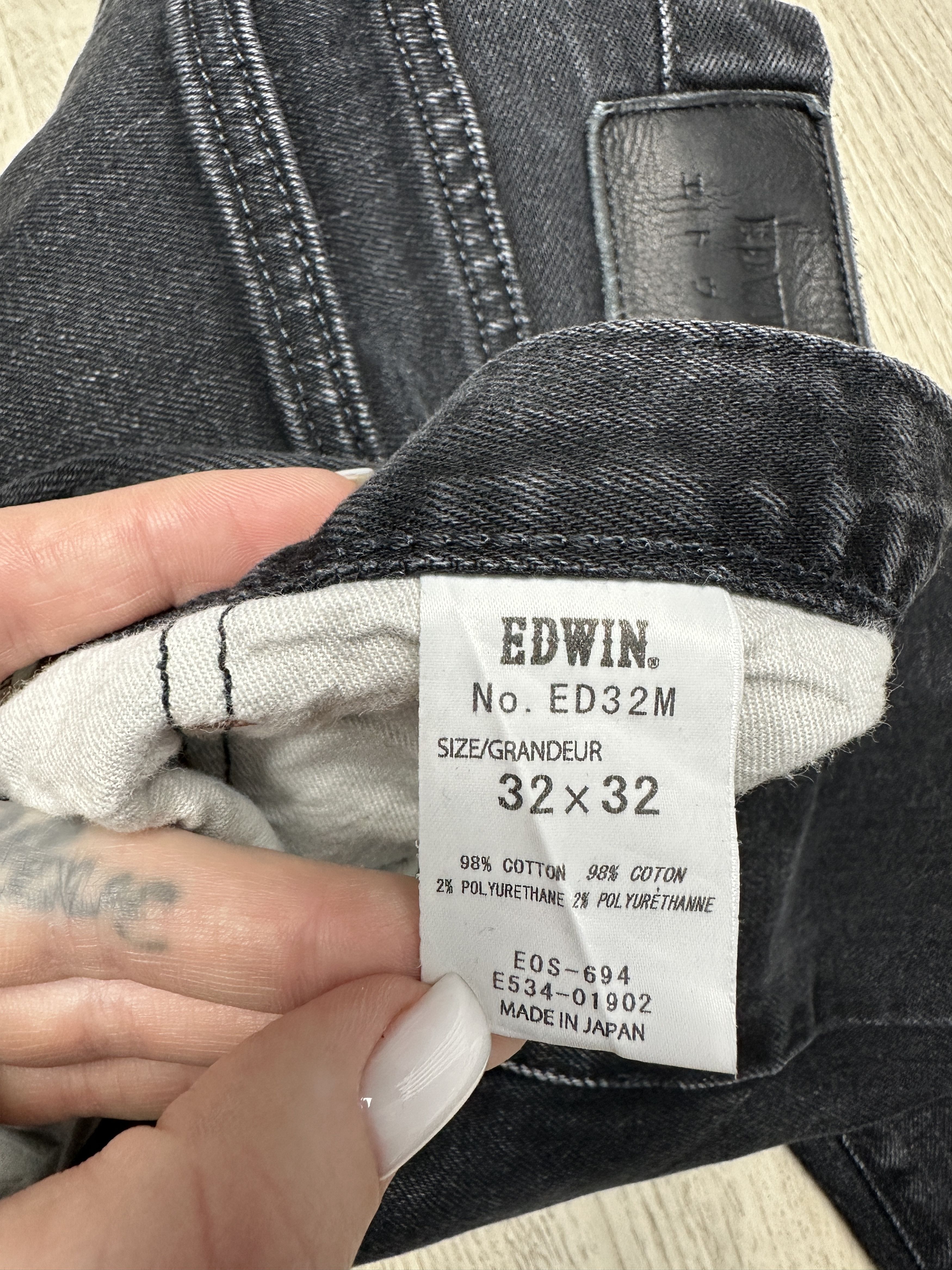 Edwin Edwin Mens Salvage Denim Pants Jeans Made in Japan Size US 32 / EU 48 - 5 Thumbnail