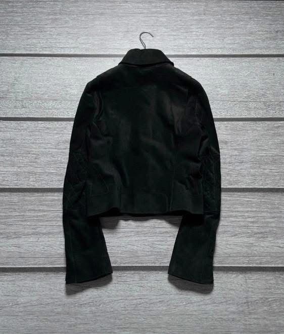 Balenciaga Balenciaga Suede moto jacket biker Size S / US 4 / IT 40 - 6 Thumbnail