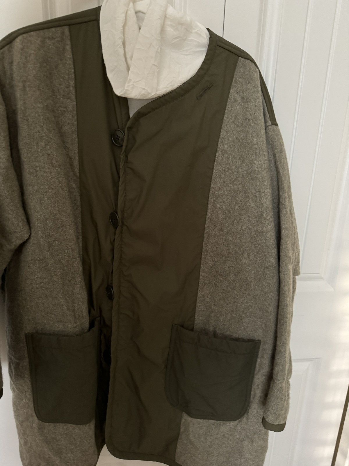 Junya Watanabe Junya Watanabe wool coat✅ light weight army Size US XS / EU 42 / 0 - 2 Thumbnail