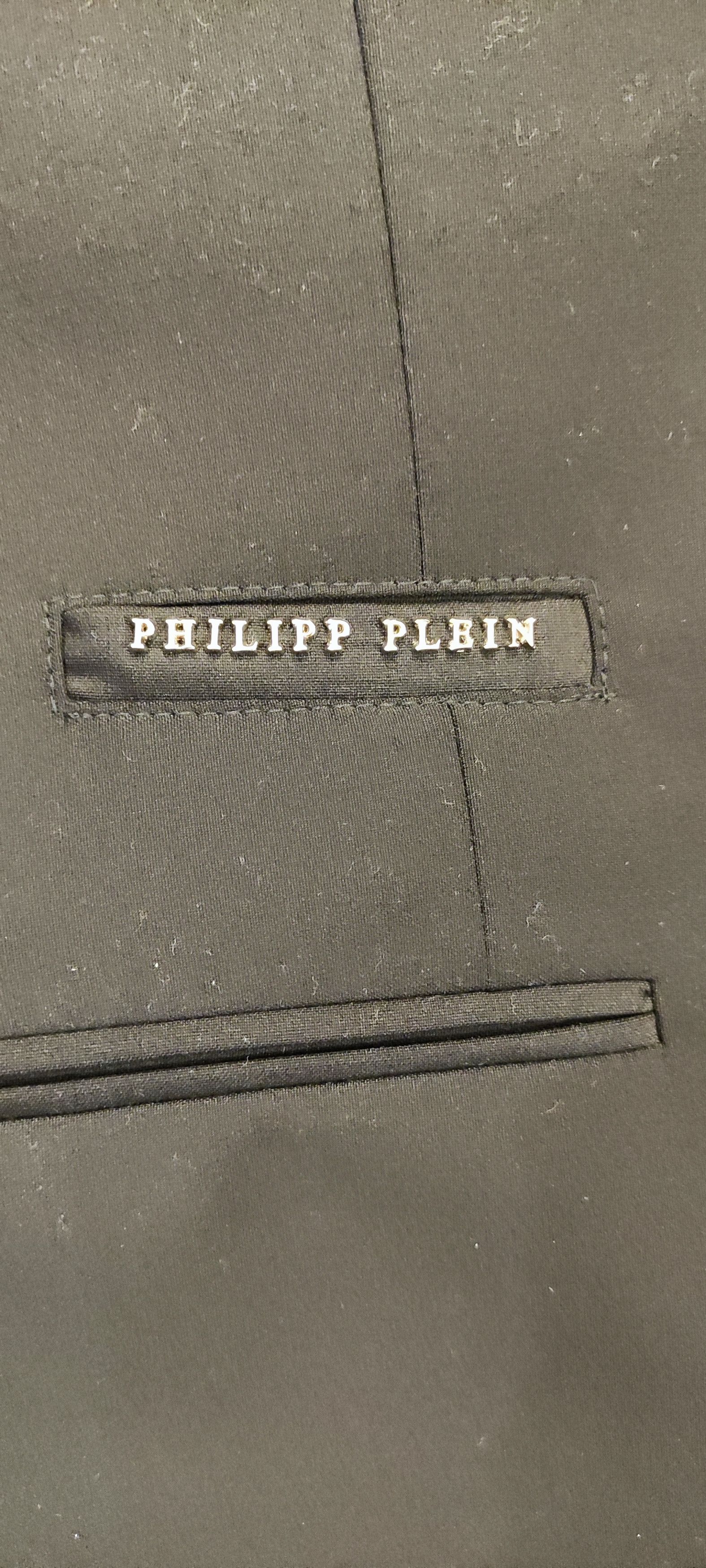 Philipp Plein Philipp Plein Men's Black Blazer – Sartoria Black Pltd Edtn Size 44R - 11 Thumbnail