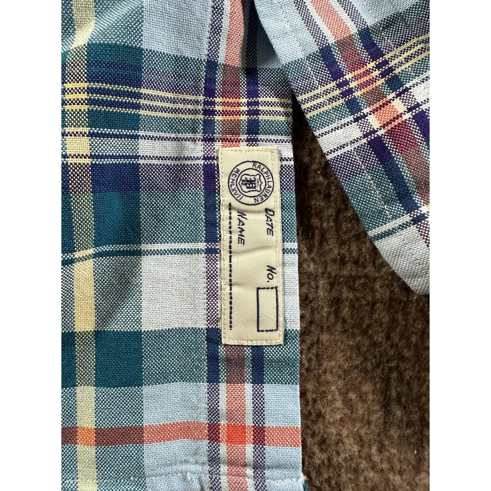 Ralph Lauren Ralph Lauren Classic Fit Shirt Men XXL Blue Green Plaid Polo Size US XXL / EU 58 / 5 - 5 Thumbnail