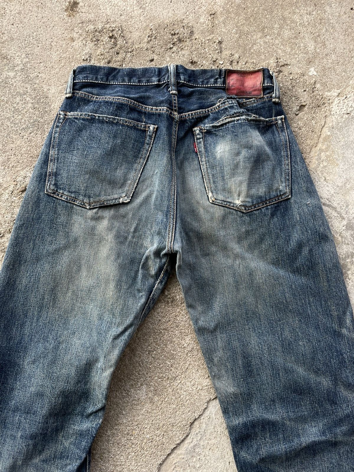 Japanese Brand Pherrows selvage WWII Jeans Size US 30 / EU 46 - 5 Thumbnail