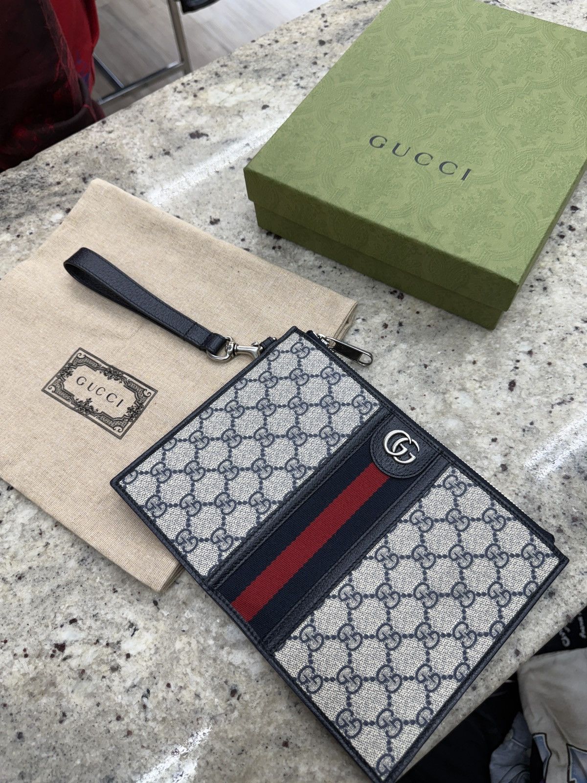 Gucci Gucci Ophidia Pouch Size ONE SIZE - 1 Thumbnail