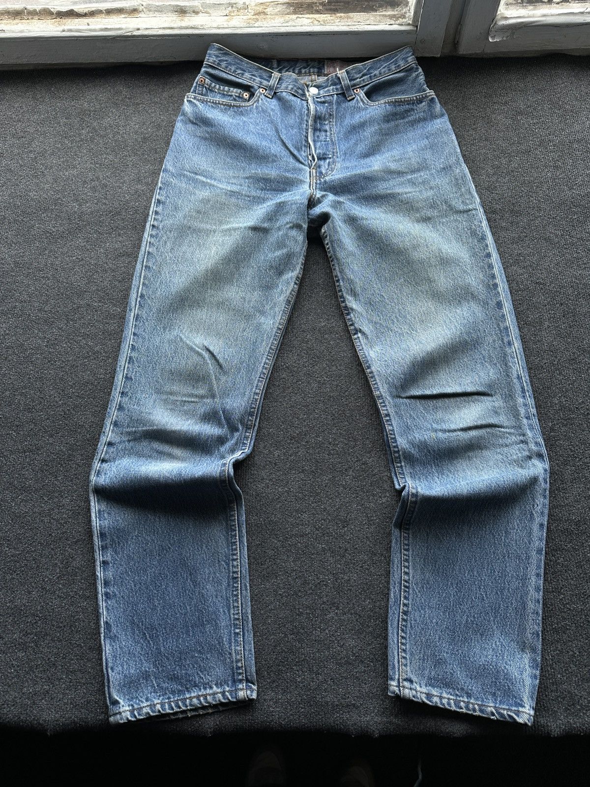 Levi's 🚨 VNTG LEVI’S 901 BLUE DENUM MADE IN USA Size US 34 / EU 50 - 2 Thumbnail