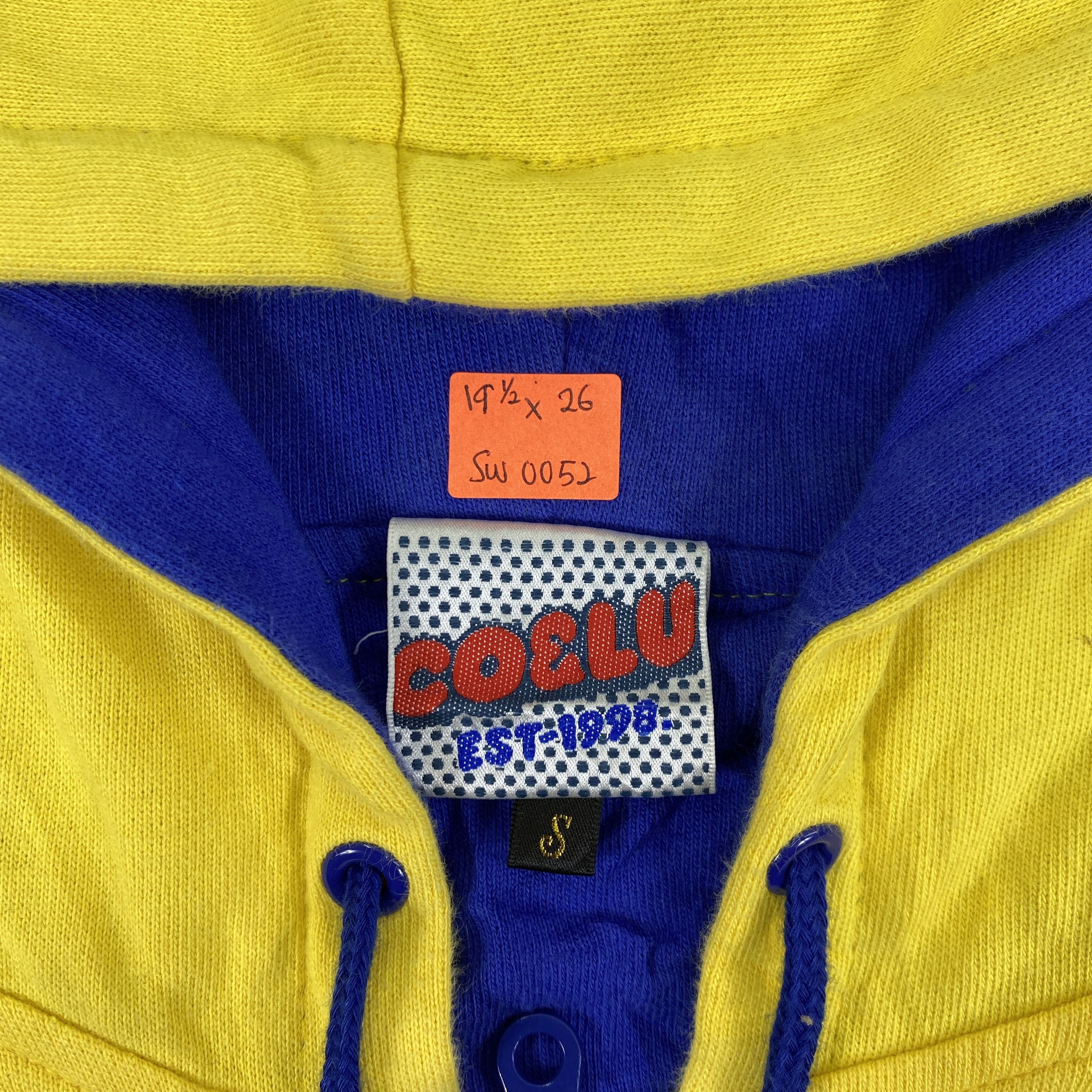 Japanese Brand Vintage Coelu Est 1998 Zipper Hoodie - SW052 Size US S / EU 44-46 / 1 - 8 Thumbnail