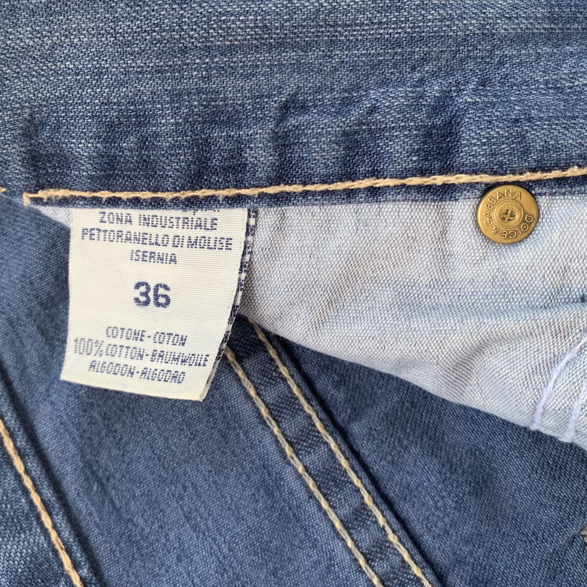Dolce & Gabbana Vintage Y2K 90s DOLCE & GABBANA Jeans Pants Denim Bootcut Size US 36 / EU 52 - 7 Thumbnail