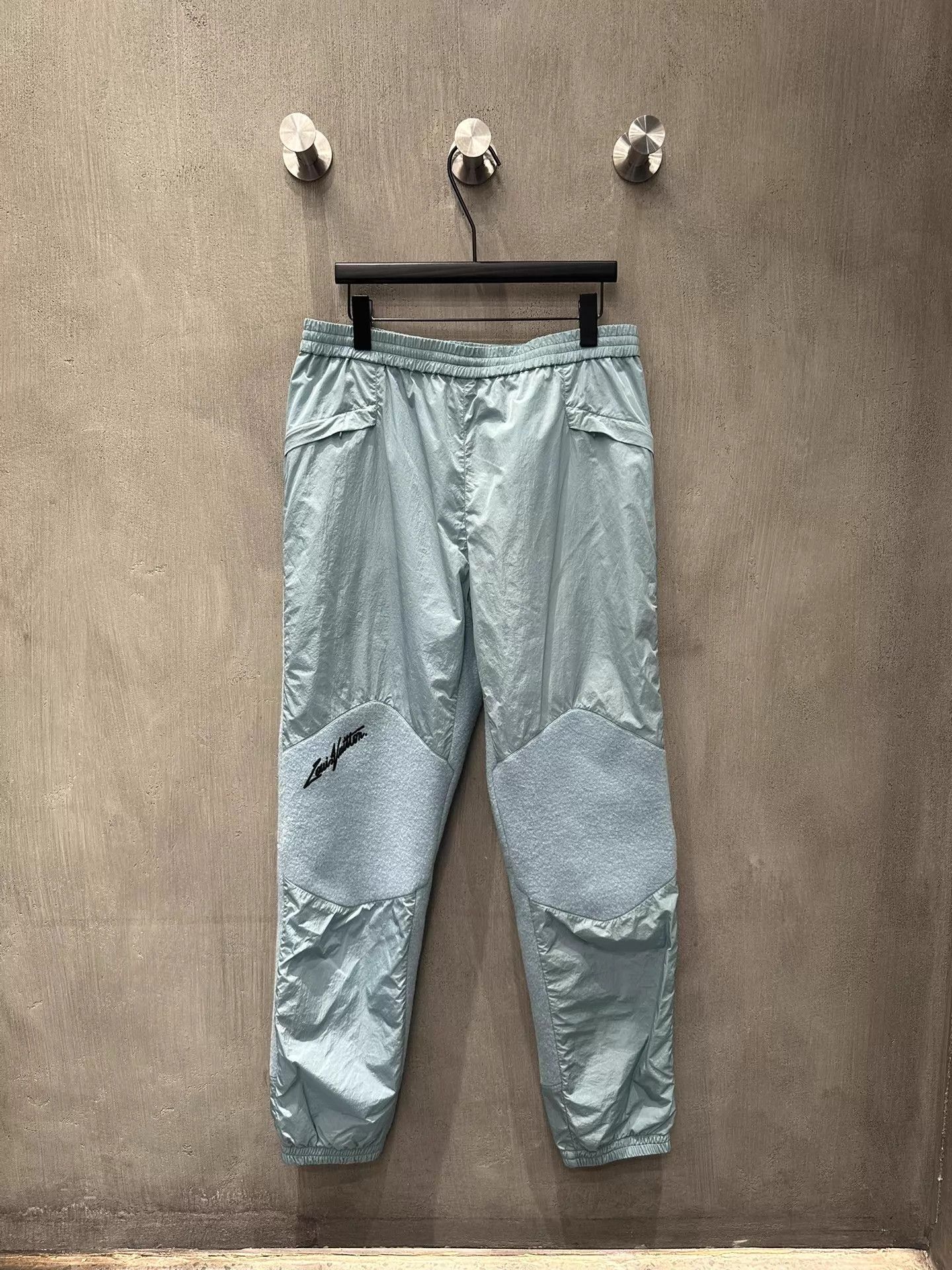 Louis Vuitton LV merino wool panel joggers XL 99 new Size 30" / US 8 / IT 44 - 1 Thumbnail