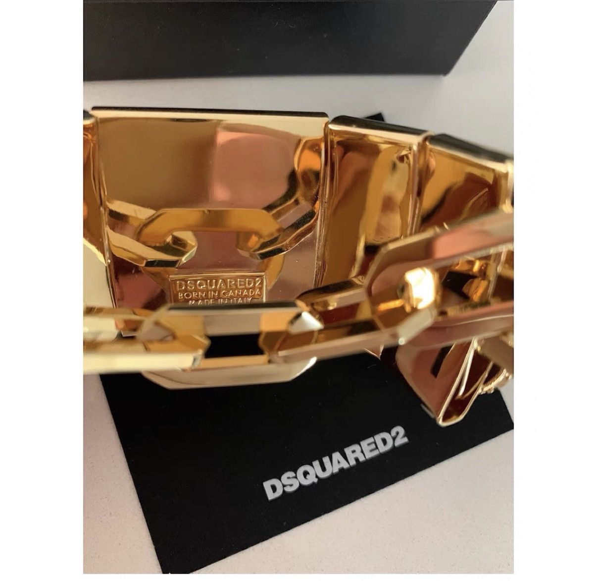 Dsquared2 Dsquared2 Bracelet Heavy metal chain design Size ONE SIZE - 2 Thumbnail
