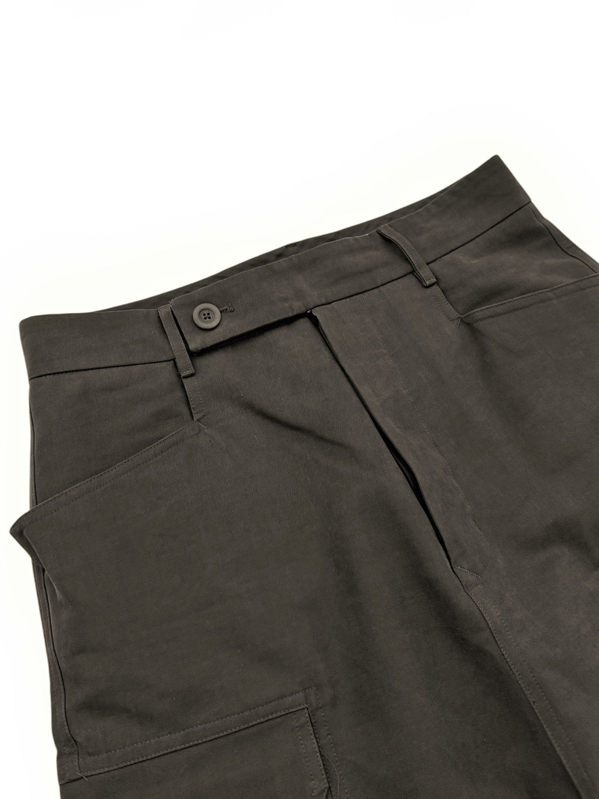 Rick Owens Tailored Cargo Trouser Dark Dust Pants Size US 32 / EU 48 - 3 Thumbnail