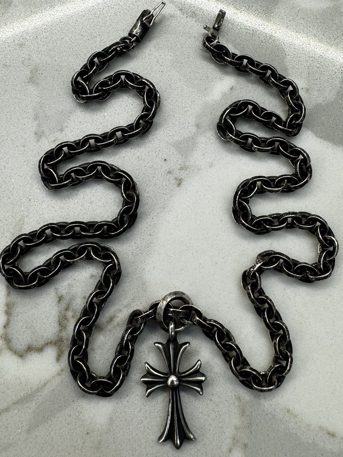 アクセサリー Chrome Hearts PAPER CHAIN 20inch 925 Chrome Hearts] Chrome Hearts Paper chain 20 inch silver 925 Unisex