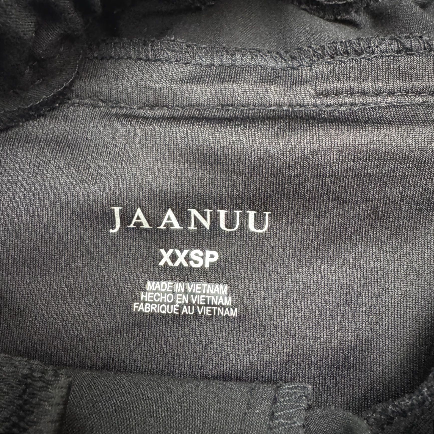 Vintage Jaanuu 5 Pocket Skinny Jogger Scrub Pants Womens XXS Black Medical Work Uniform Size 24" / US 00 / IT 34 - 7 Thumbnail