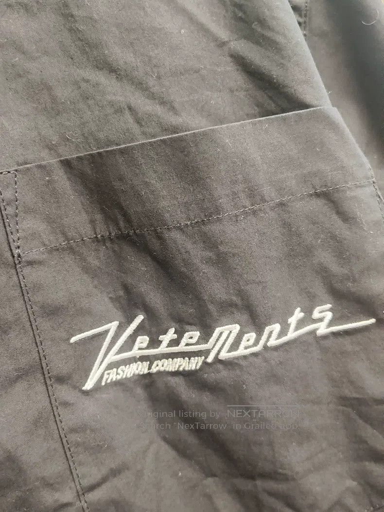 Vetements VETEMENTS Black Long Sleeve Shirt Size US M / EU 48-50 / 2 - 5 Thumbnail