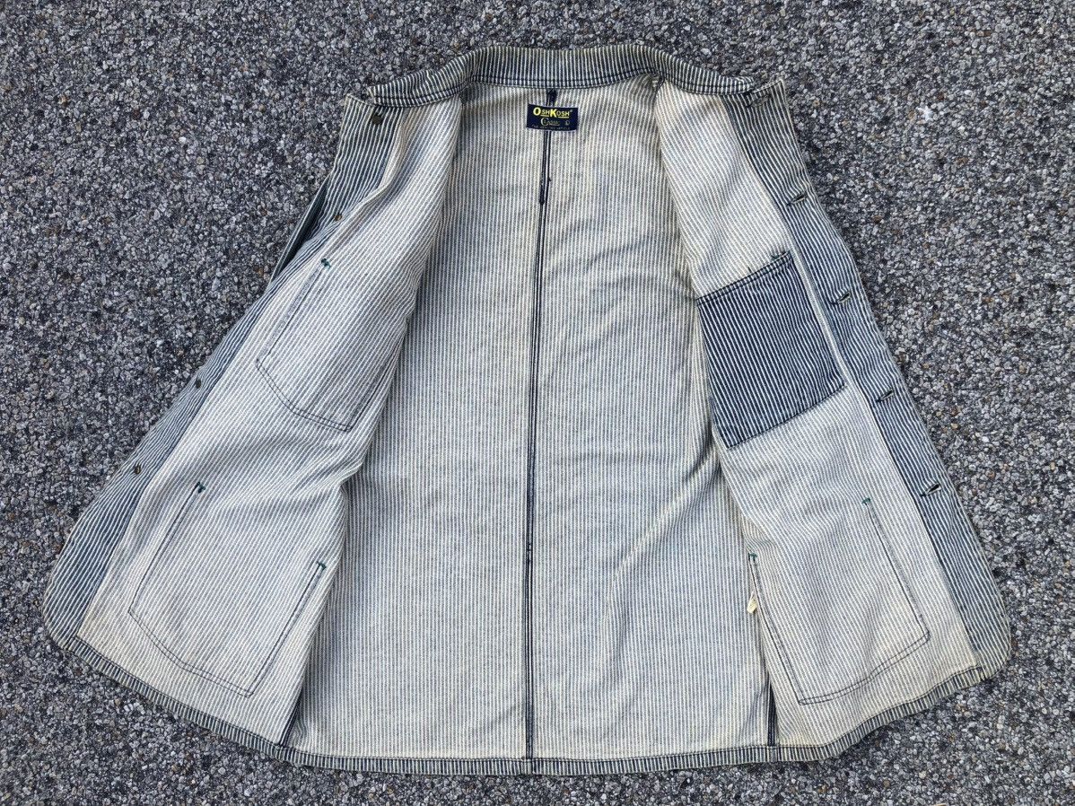 Oshkosh Vintage Oshkosh Chore Jacket Hickory Stripe Wabash Size US L / EU 52-54 / 3 - 9 Thumbnail