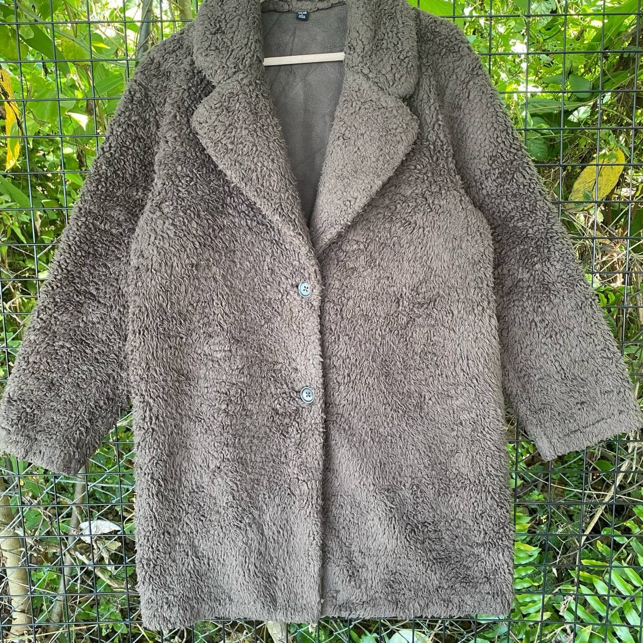 Japanese Brand × Uniqlo × Vintage Vintage Uniqlo Fleece Sherpa Autumn Winter Long Jacket Size US M / EU 48-50 / 2 - 2 Thumbnail