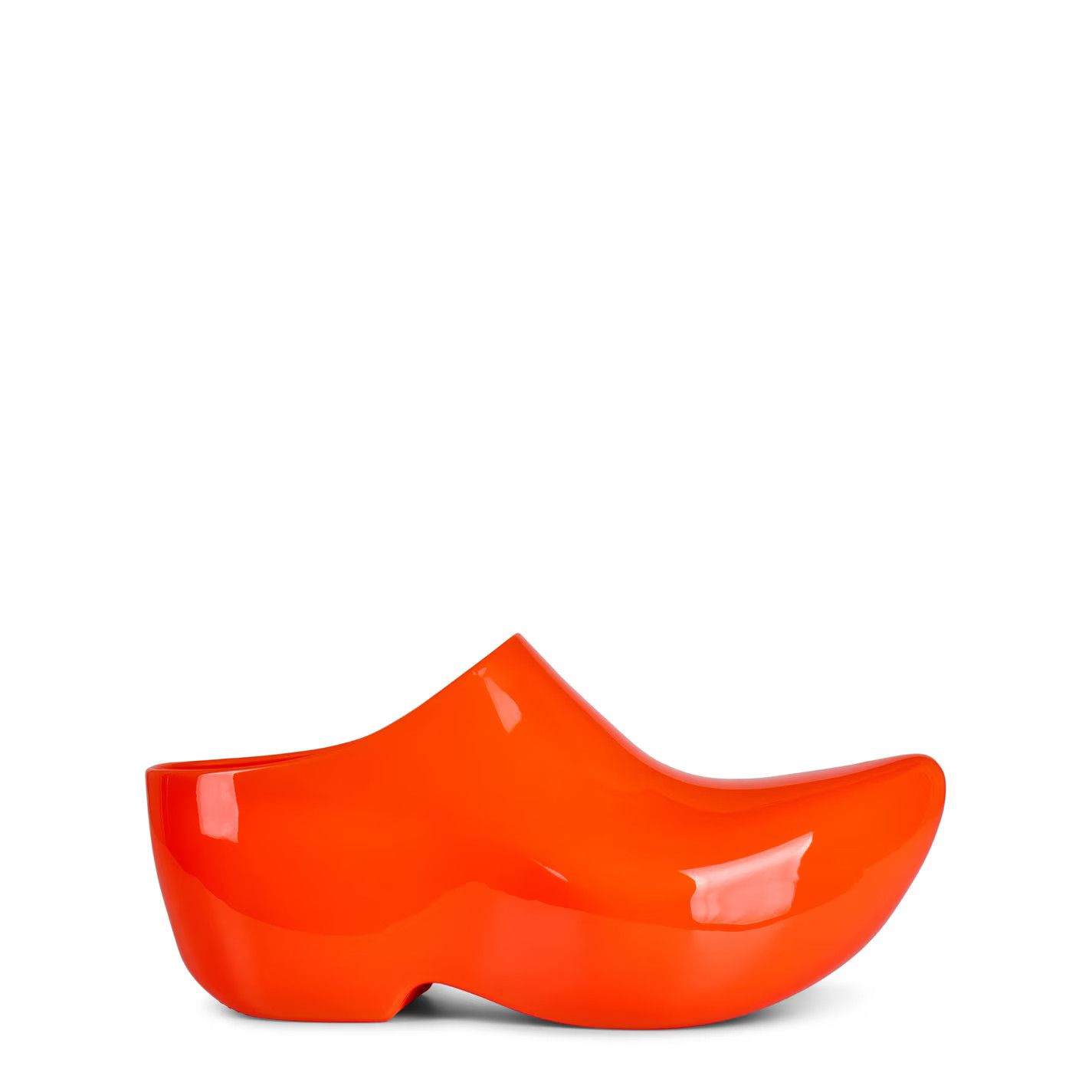 Balenciaga o1g2r1mq0226 Technoclog Moulded Flat Sandals In Fluo Orange Size US 14 / EU 47 - 1 Thumbnail