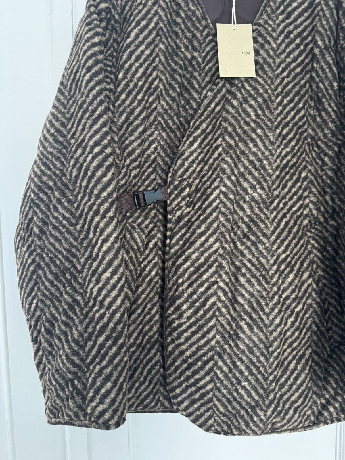 Ts(S) ts(s) Large Herringbone Quilted Cloth / Liner Buckle Jacket Size US M / EU 48-50 / 2 - 4 Thumbnail