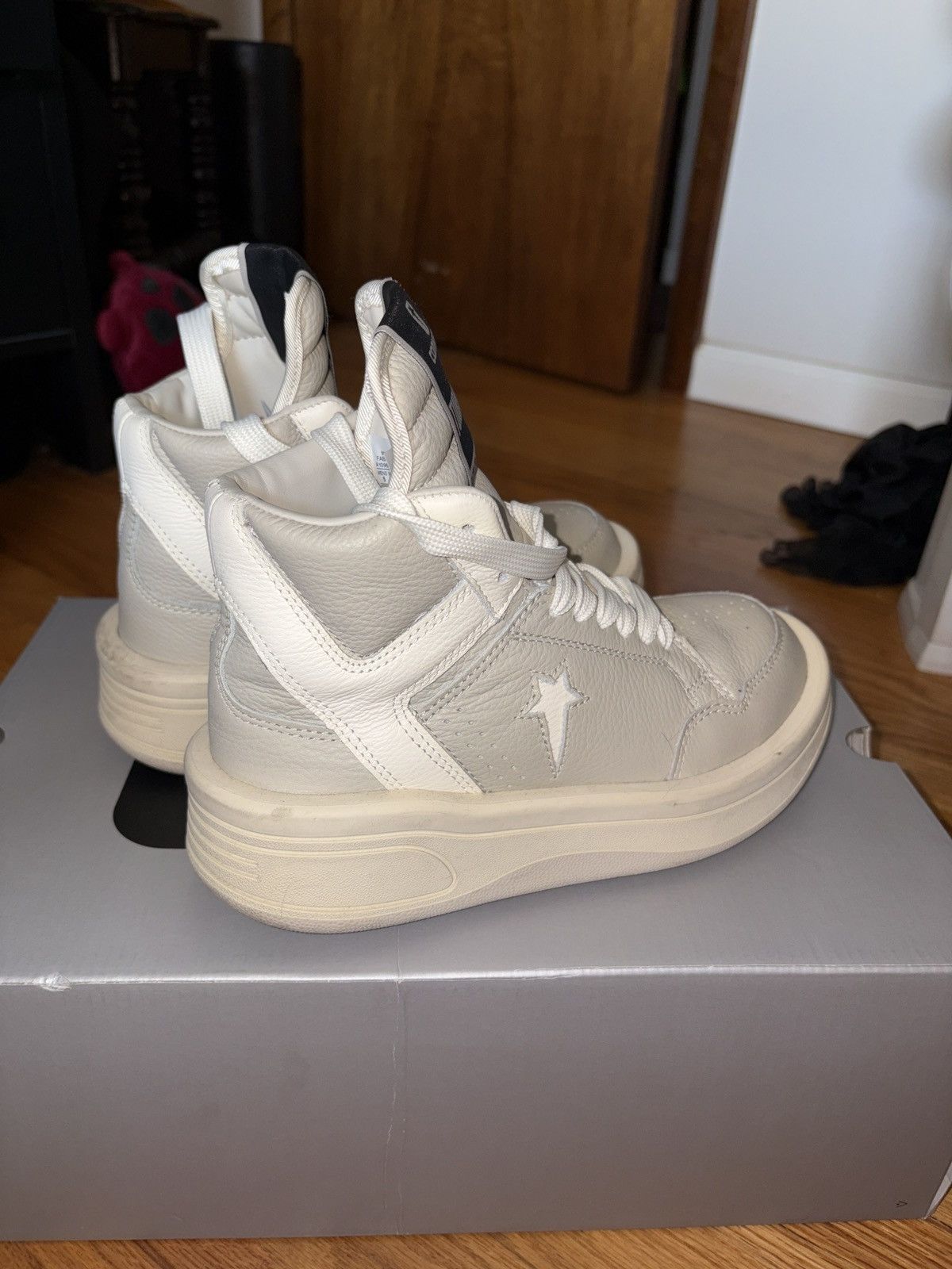 Converse × Rick Owens Drkshdw RICK OWENS DRKSHDW Converse Edition TURBOWPN Size US 6.5 / IT 36.5 - 1 Thumbnail