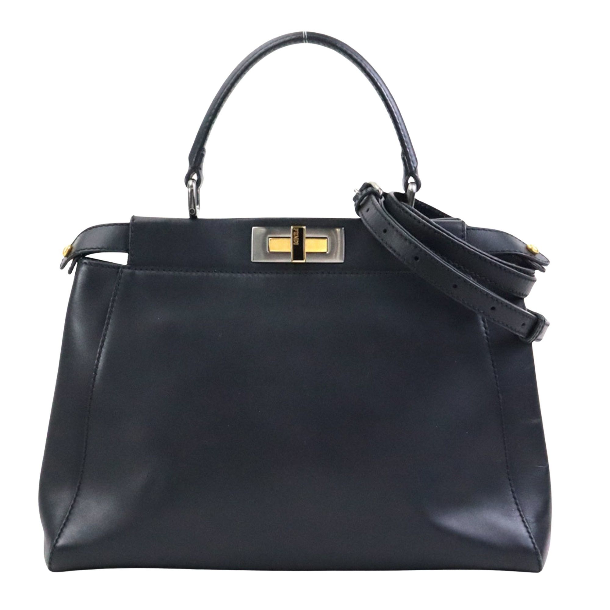 Fendi Fendi Peekaboo handbag Size ONE SIZE - 1 Thumbnail
