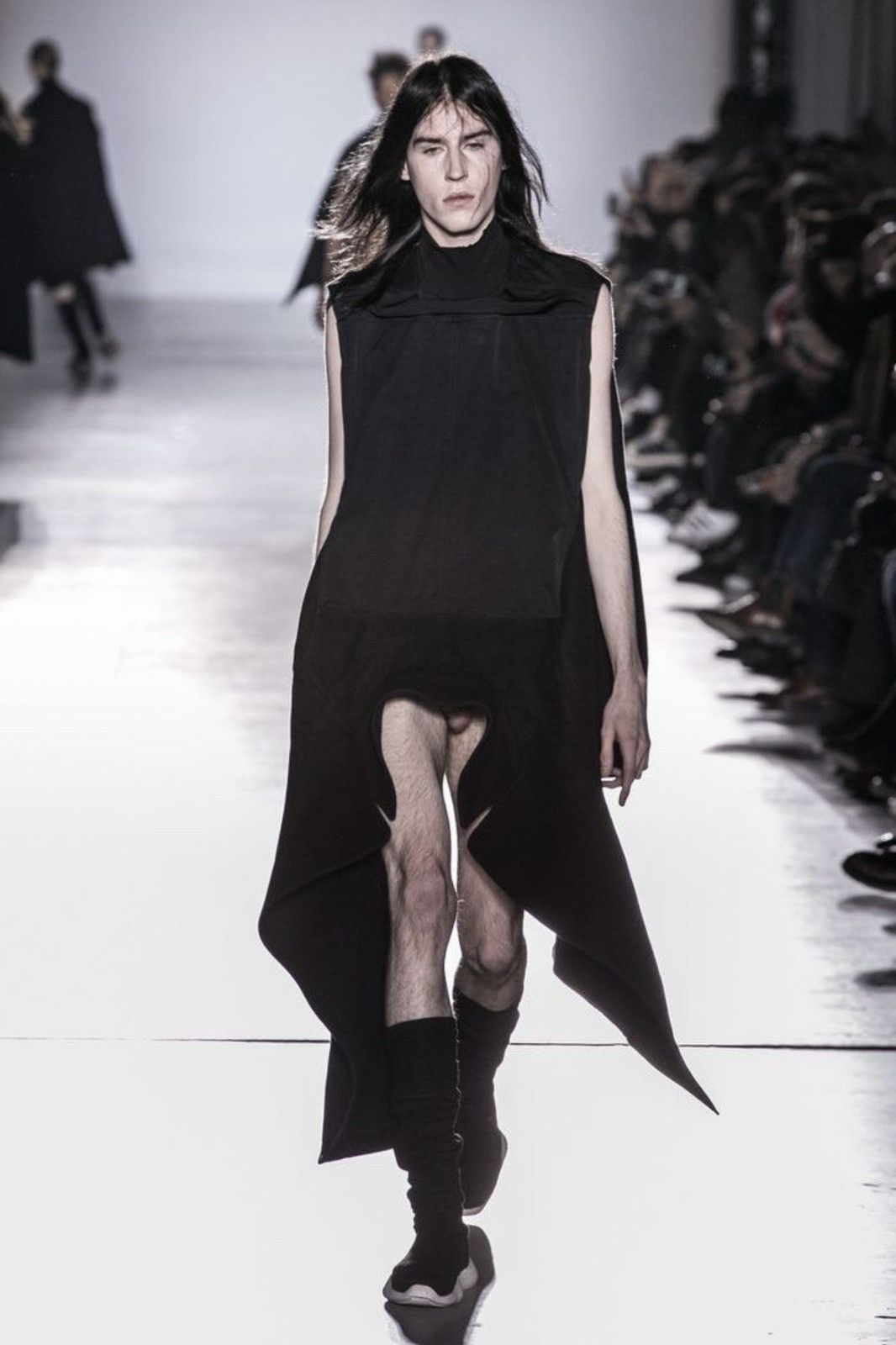 Rick Owens × Rick Owens Drkshdw Rick Owens F/W 2015 Sphinx Tunic Dress Top Runway Piece Size US M / EU 48-50 / 2 - 1 Thumbnail