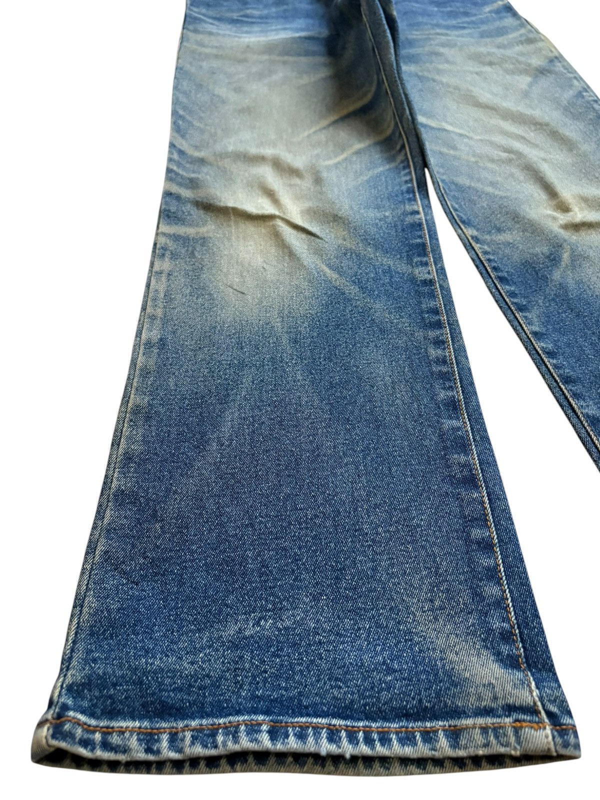 Japanese Brand Vintage Japanese Brand Honeycomb Mud Wash Baggy Jeans Size US 32 / EU 48 - 6 Thumbnail