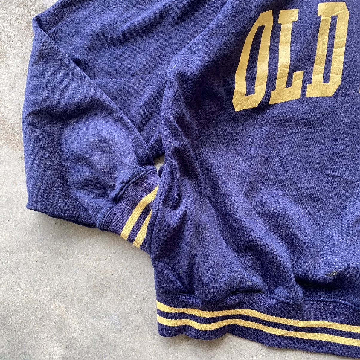 Old Navy × Vintage OLD NAVY Big Spellout Logo Half Zip Sweatshirt Size US L / EU 52-54 / 3 - 6 Thumbnail