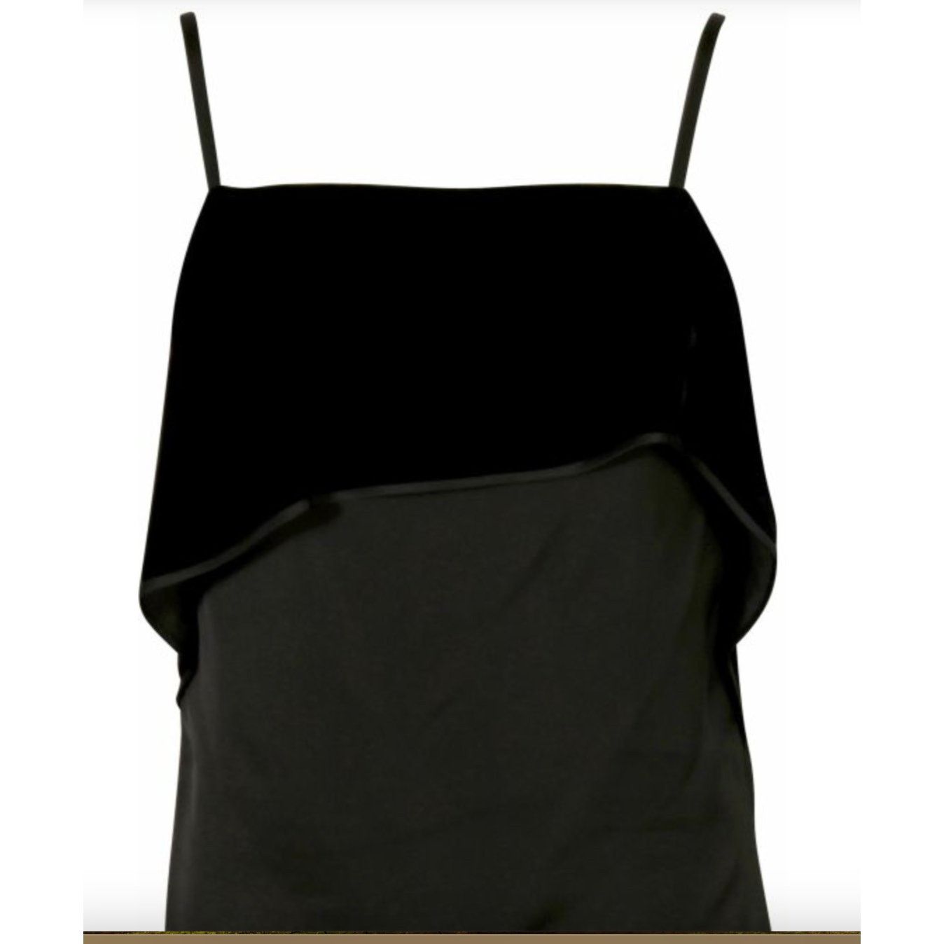 Helmut Lang Helmut Lang Layered velvet and sateen camisole Size M / US 6-8 / IT 42-44 - 9 Thumbnail
