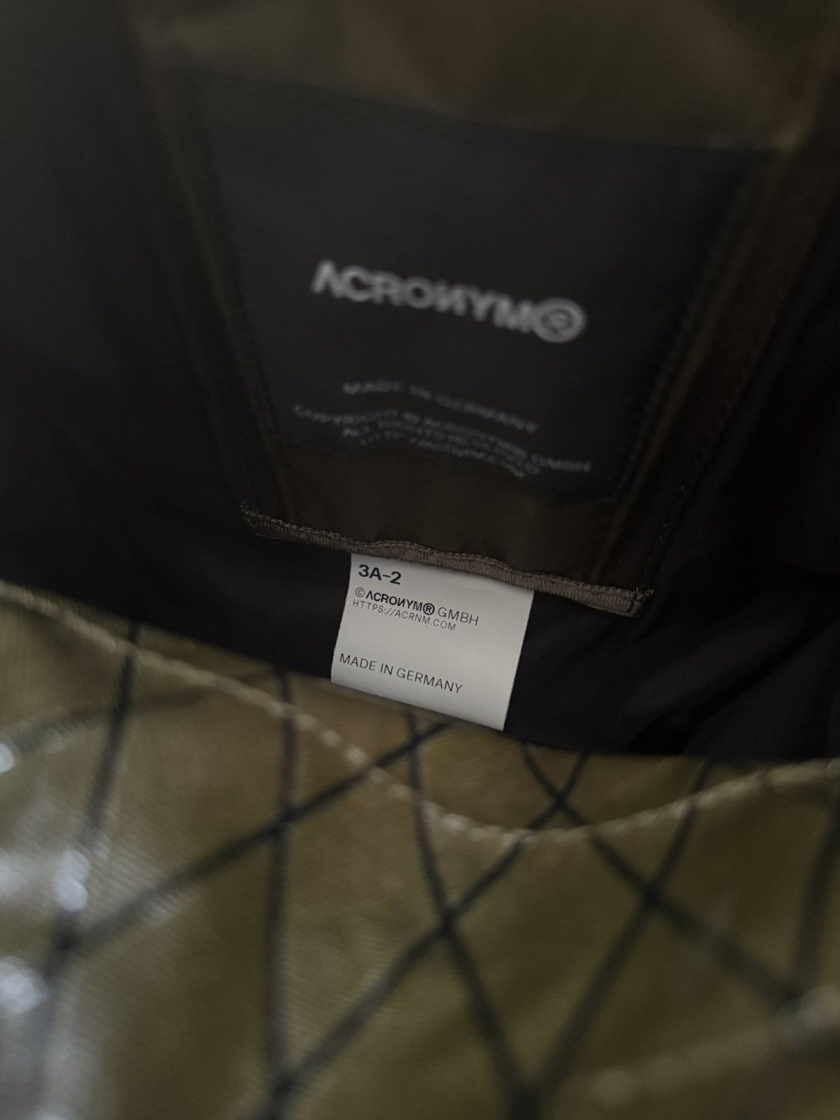 Acronym ACRONYM 3A-2 X-PAC OLIVE Size ONE SIZE - 4 Thumbnail