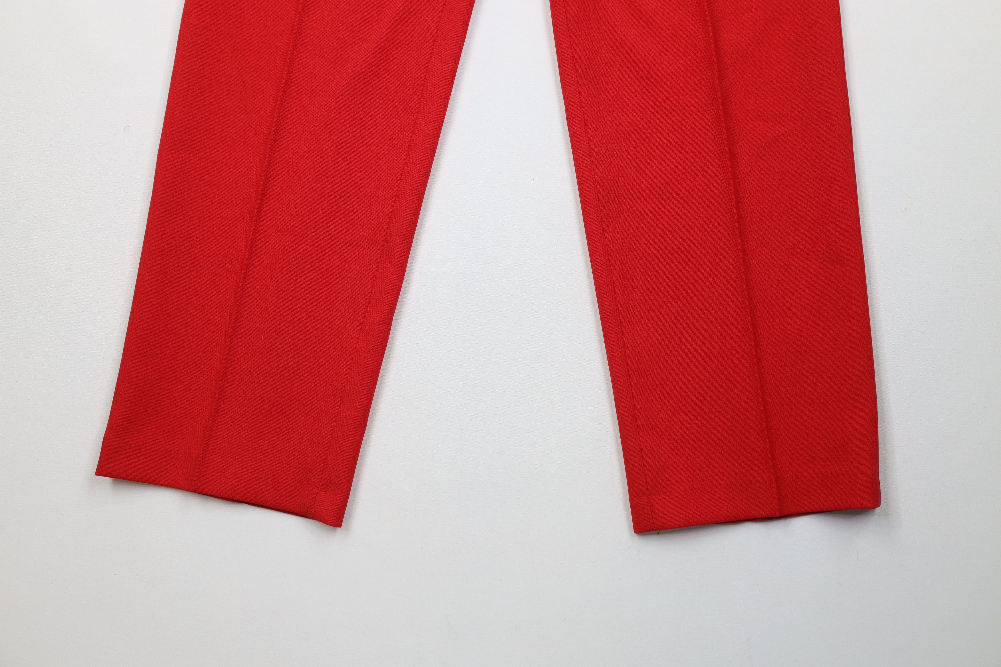 Vintage Vintage 70s Streetwear Knit High Waist Chino Pants USA Size 34" / US 12 / IT 48 - 4 Thumbnail